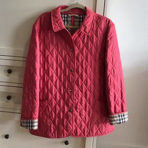 Classic Burberry Quilted Jacket